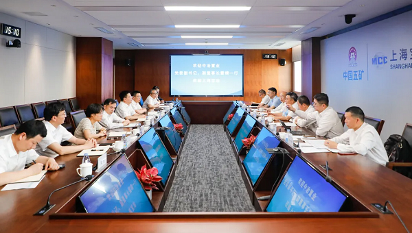 中冶置业党委副书记、副董事长雷晴到访上海宝冶